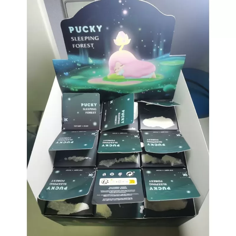 PUCKY Sleeping Forest Series Conjunto completo abierto