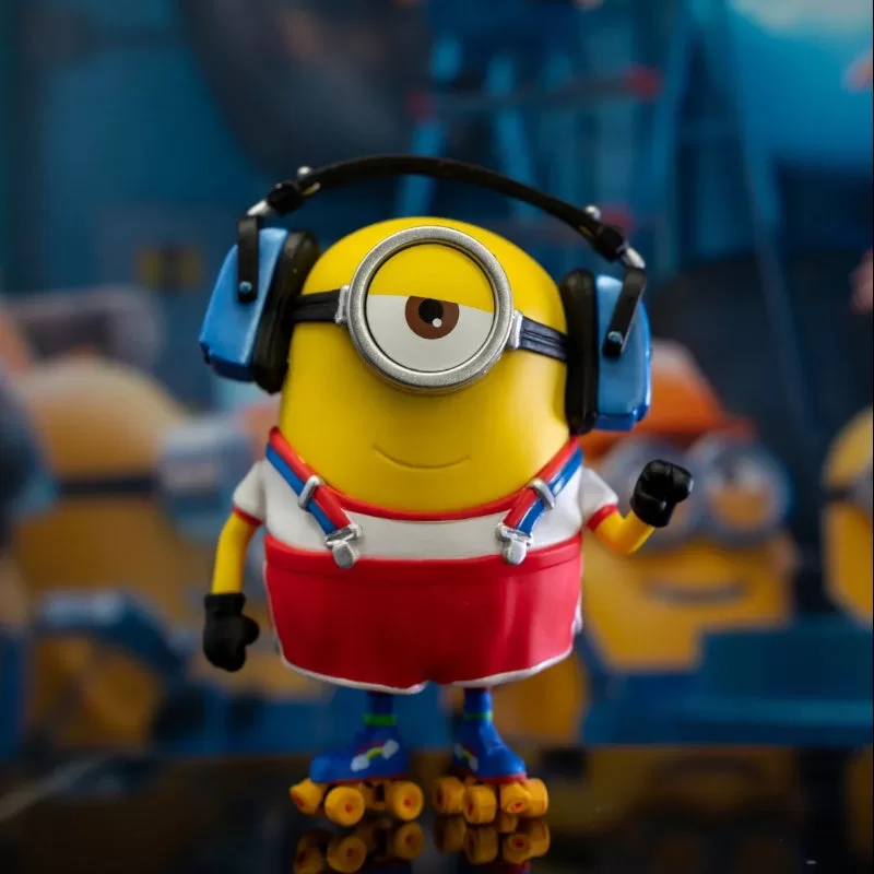 Patinaje sobre ruedas Stuart de Pop Mart X Minions 2 Series Patinaje sobre ruedas Stuart de Pop Mart X Minions 2 Series
