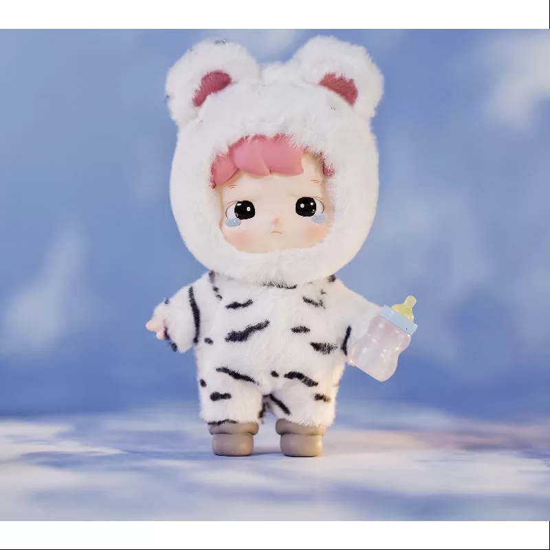 Peluche de vinilo Hacipupu Snuggle With You Series, lindo cachorro de tigre