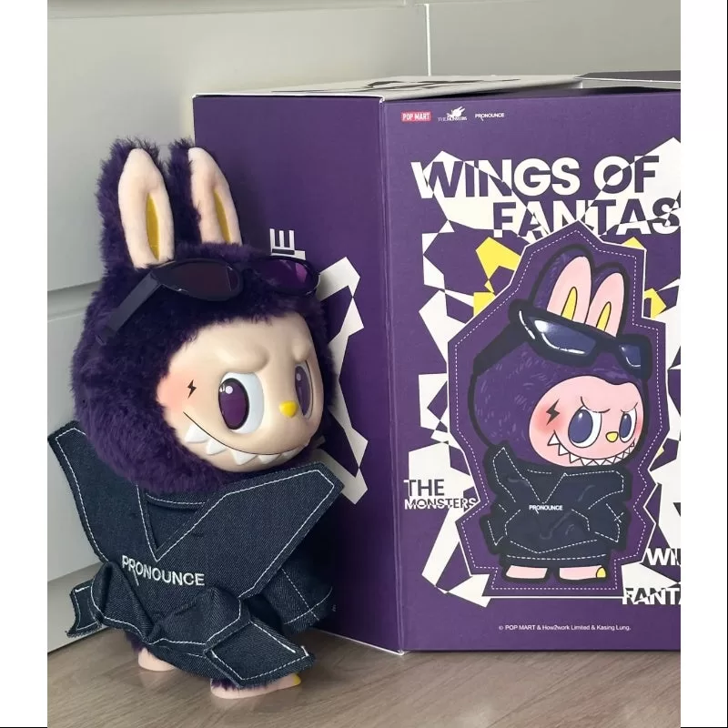 Peluche de vinilo Labubu The Monsters x Pronounce Wings of Fantasy, edición limitada 2024