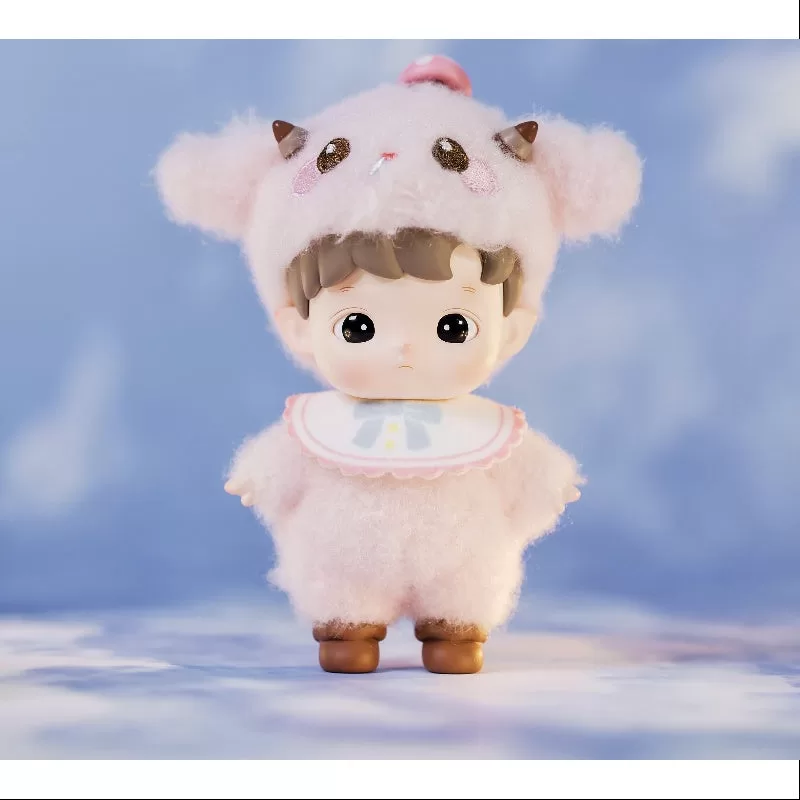 Peluche de vinilo de la serie Hacipupu «Snuggle With You» (oveja Baa Baa)