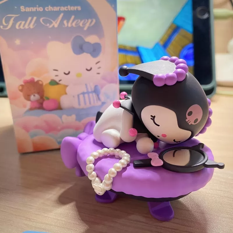 Personajes de Sanrio Fall A Sleep Serie Kuromi