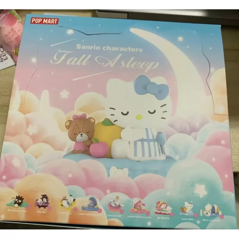 Personajes de Sanrio Fall A Sleep Series Conjunto completo Nuevo con plástico