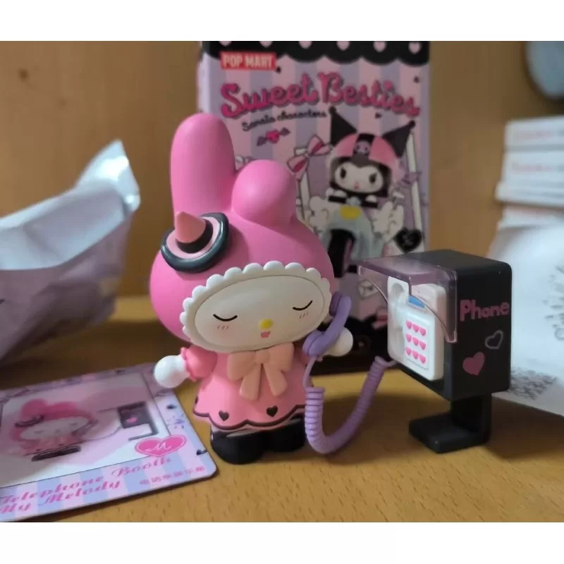 Personajes de Sanrio Serie Sweet Besties Cabina telefónica My Melody