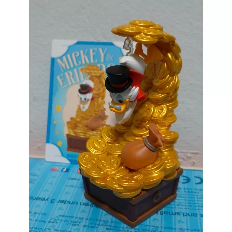 Pop Mart Los maravillosos sueños de Mickey y sus amigos Serie Escena Conjuntos Monedas de oro Piscina Pop Mart Los maravillosos sueños de Mickey y sus amigos Serie Escena Conjuntos Monedas de oro Piscina