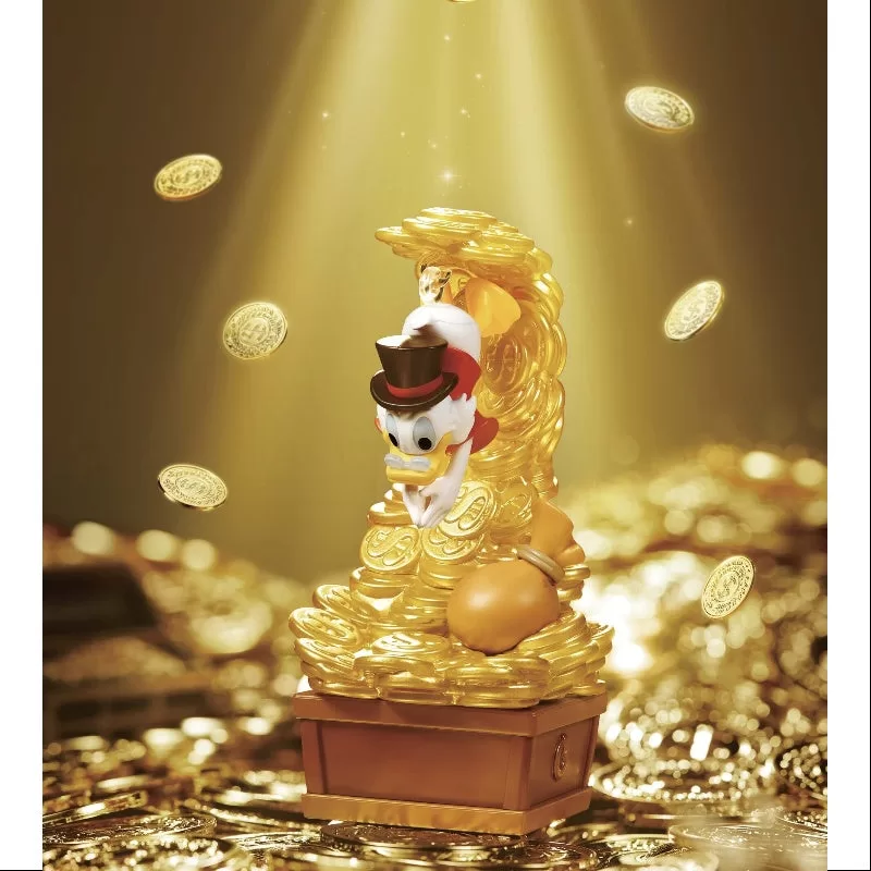 Pop Mart Los maravillosos sueños de Mickey y sus amigos Serie Escena Conjuntos Monedas de oro Piscina