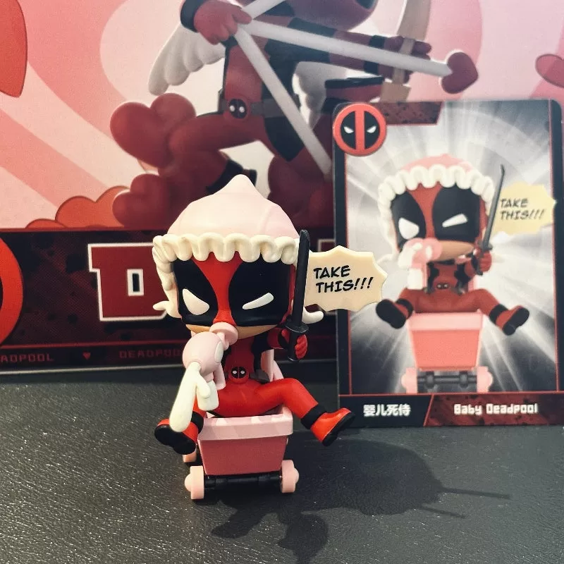 Pop Mart Marvel Deadpool Series Bebé Deadpool