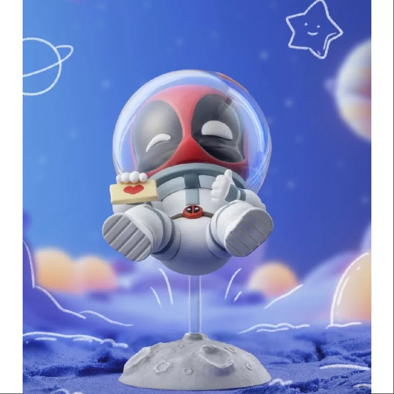 Pop Mart Marvel Deadpool Series Secret Astronaut Deadpool (1/144)