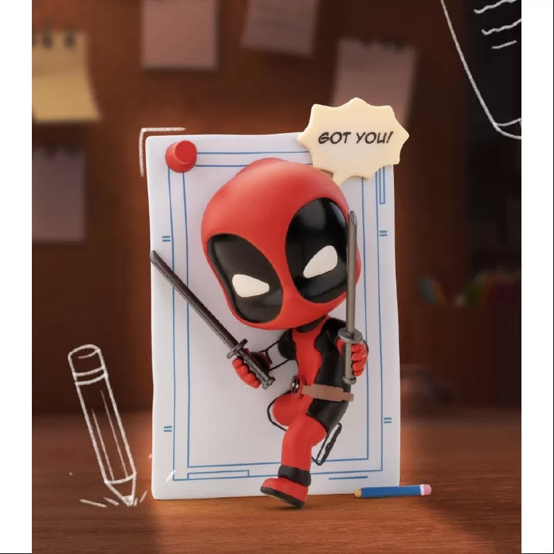 Pop Mart Marvel Deadpool Series Wallbreaking Deadpool