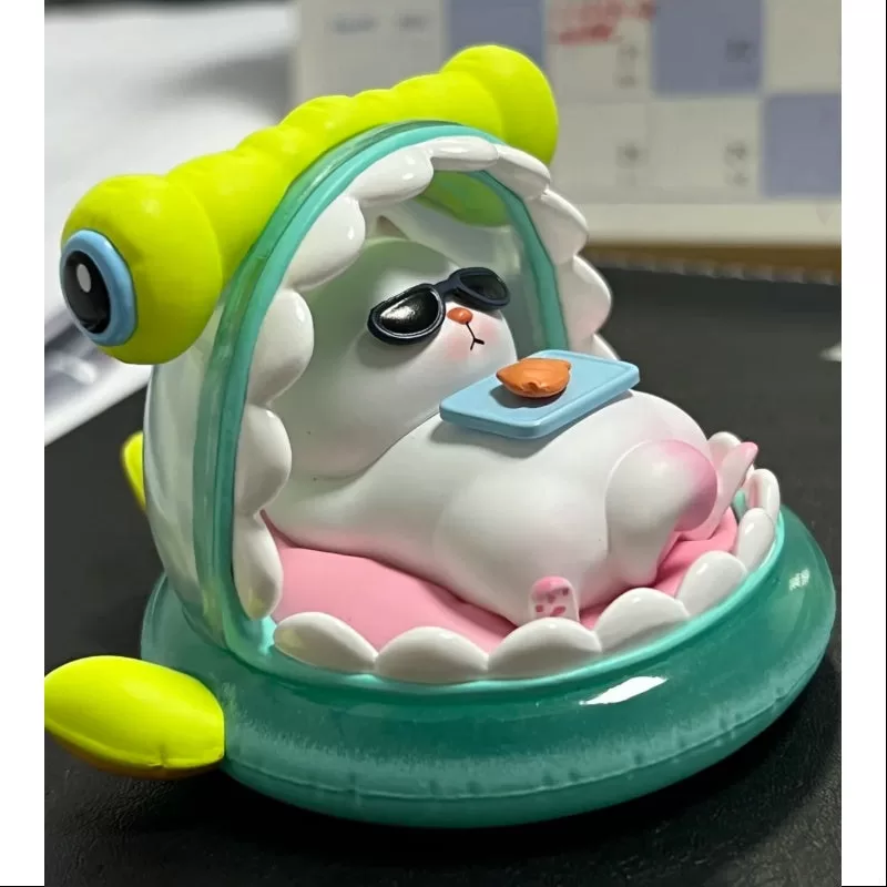 Pop Mart PopCar Water Party Series Conjunto completo abierto