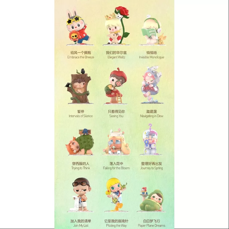 Pop Mart Serie Mano en Mano Conjunto Completo Abierto