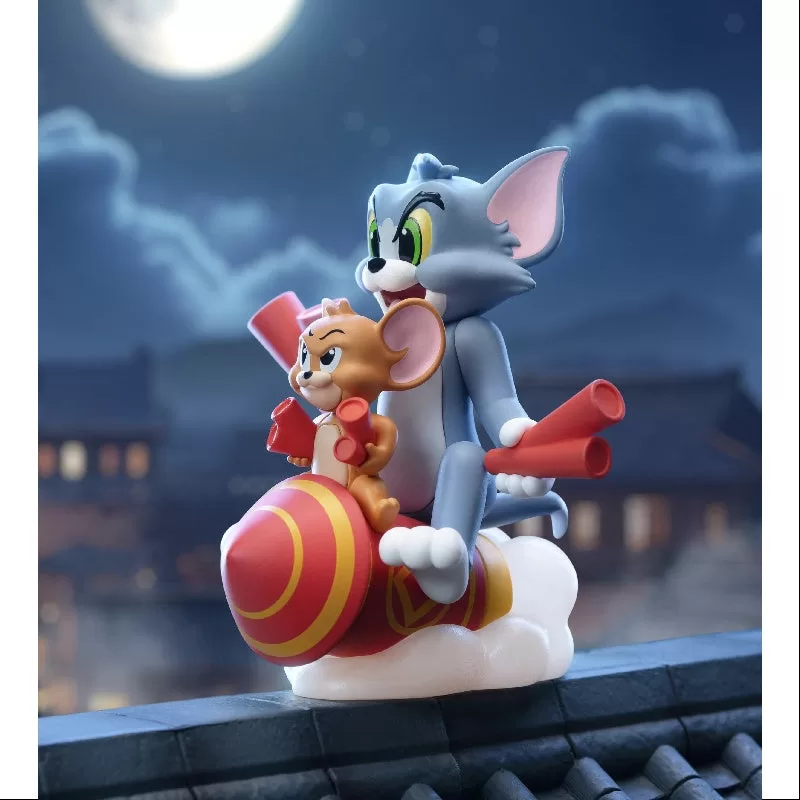 Pop Mart Tom y Jerry Serie Brújula Prohibida Duelo de Petardos