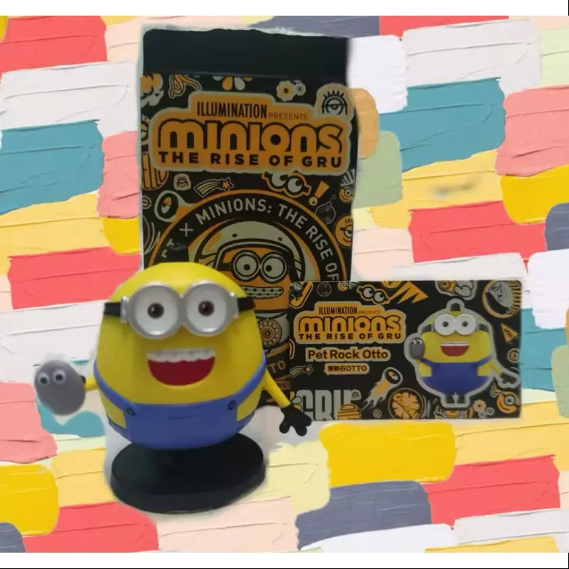 Pop Mart X Minions 2 Serie Mascota Roca Otto Pop Mart X Minions 2 Serie Mascota Roca Otto