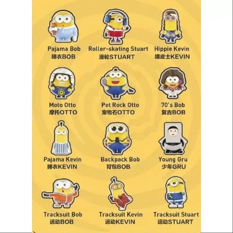 Pop Mart X Minions 2 Series Set completo abierto