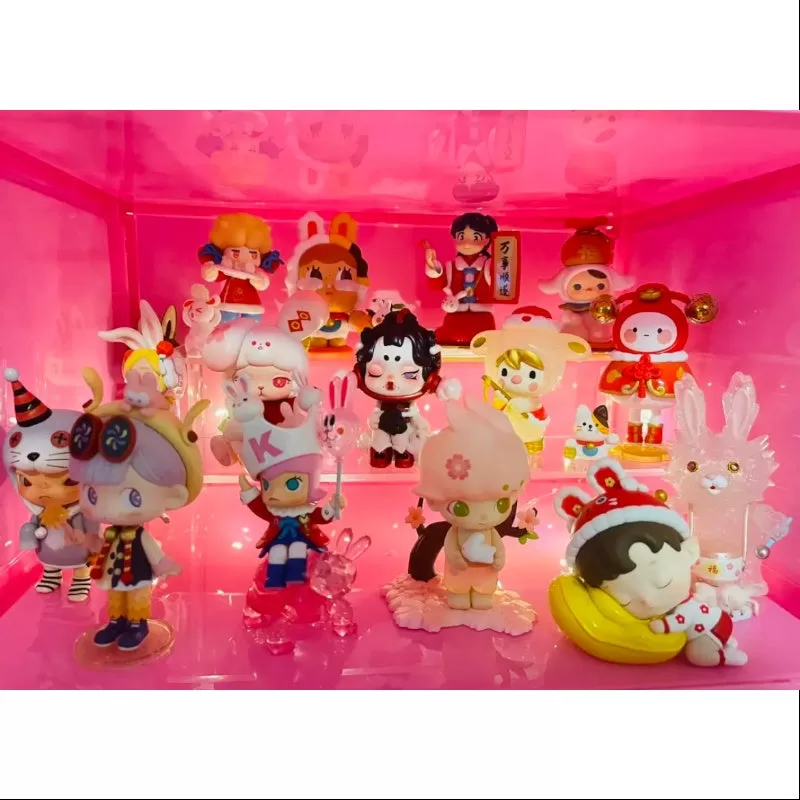 Pop Mart ¡Tres! ¡Dos! ¡Uno! Serie del Año Nuevo Chino. Colección completa abierta.
