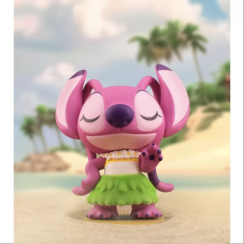 Poses impactantes de la serie Stitch en una cita de Disney