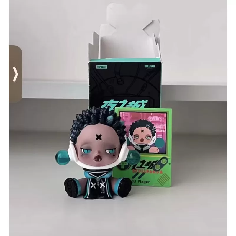 Reproductor de DJ de la serie Skullpanda Ciudad de la Noche