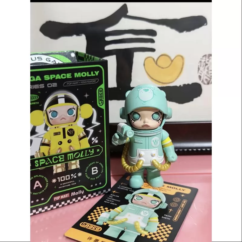 SPACE MOLLY MEGA 100% Serie 2-B secreto WISH BEAR (1/36)