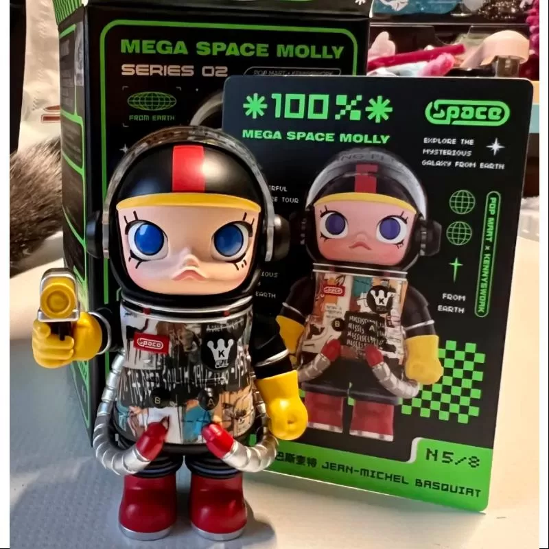 SPACE MOLLY MEGA 100% Serie 2 JEAN-MICHEL BASQUIAT