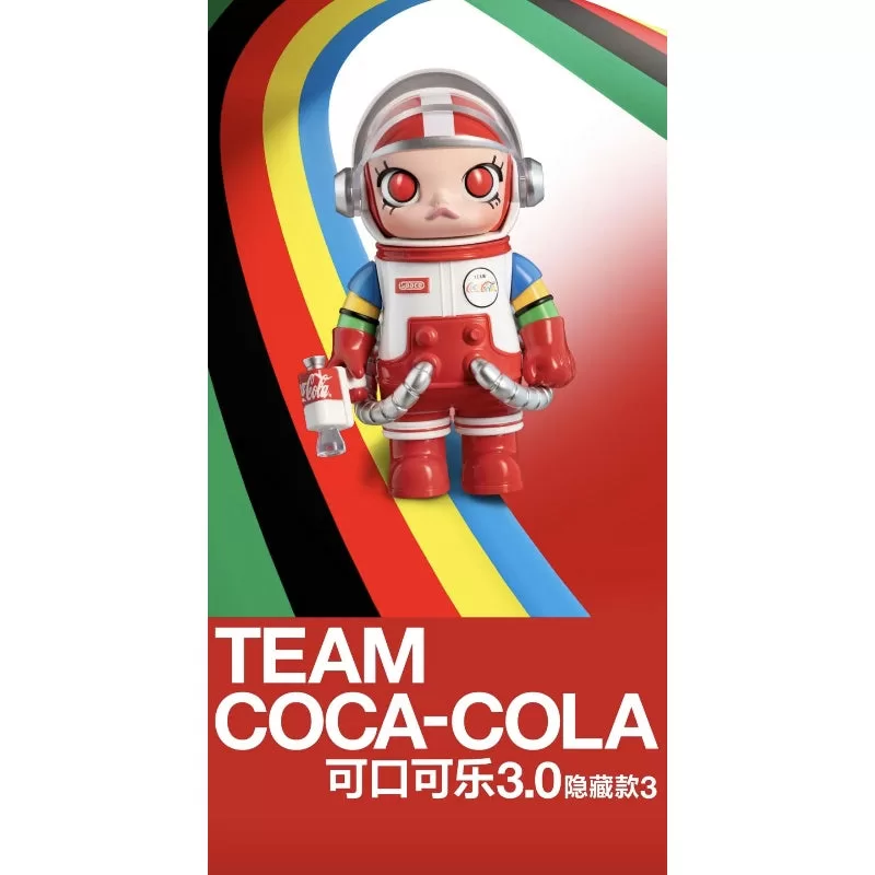 SPACE MOLLY MEGA 100% Serie 3 Equipo Secreto COCA-COLA