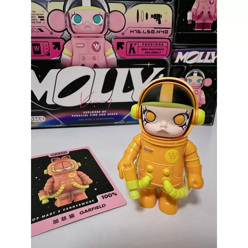 SPACE MOLLY MEGA 100% Serie 3 Garfield