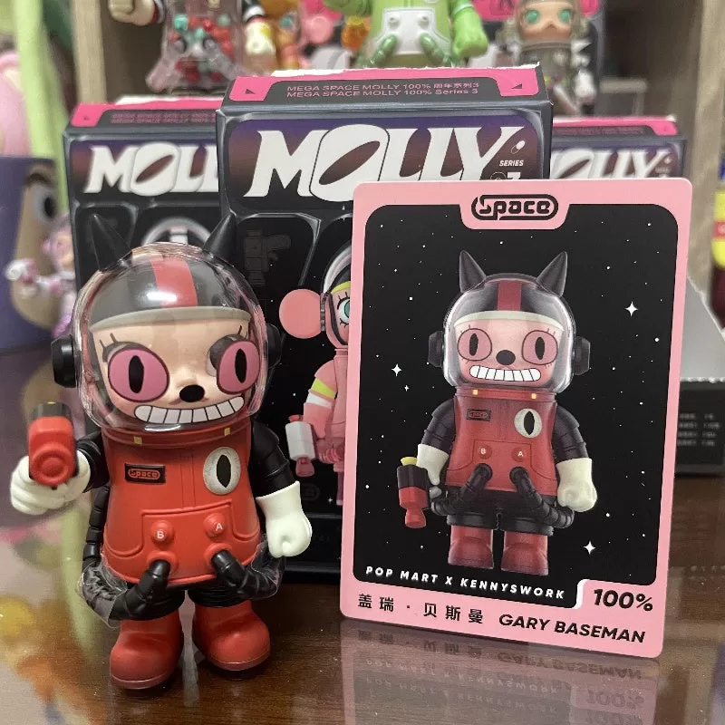SPACE MOLLY MEGA 100% Serie 3 Gary Baseman