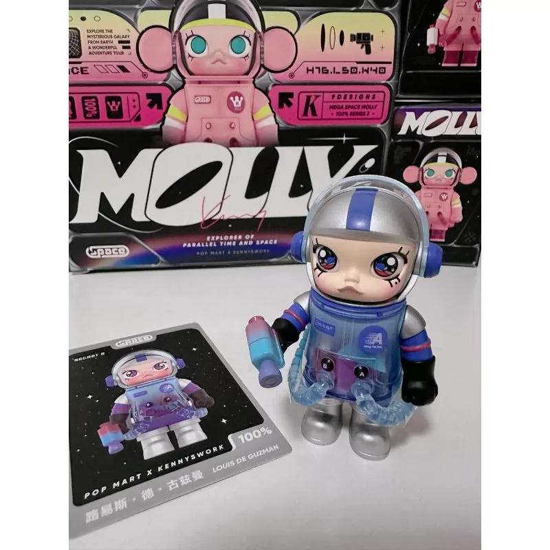 SPACE MOLLY MEGA 100% Serie 3 Secreto Louis De Guzman