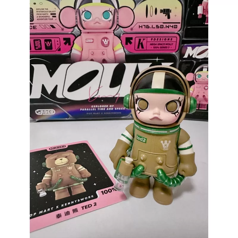 SPACE MOLLY MEGA 100% Serie 3 Ted 2