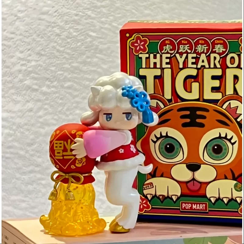 SatyrRory Pop Mart La serie del año del tigre Bendición de la fortuna