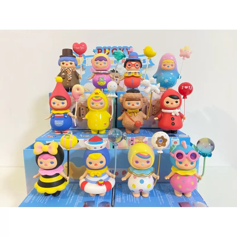 Serie Bebés Globo PUCKY Conjunto Completo Abierto