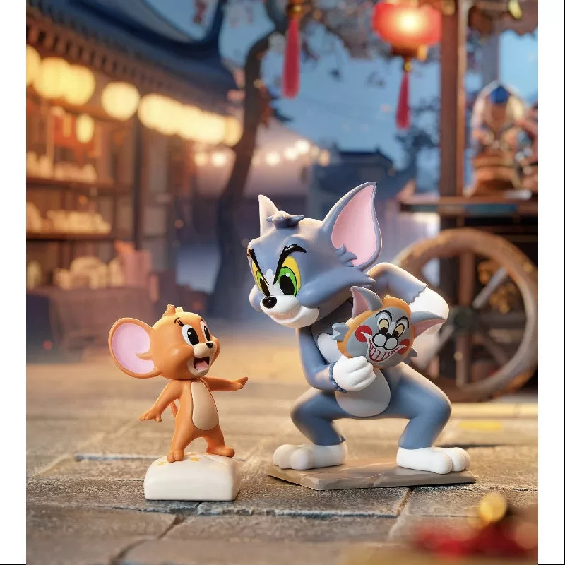 Serie Brújula Prohibida de Tom y Jerry de Pop Mart: El secreto bajo la máscara (1/108)