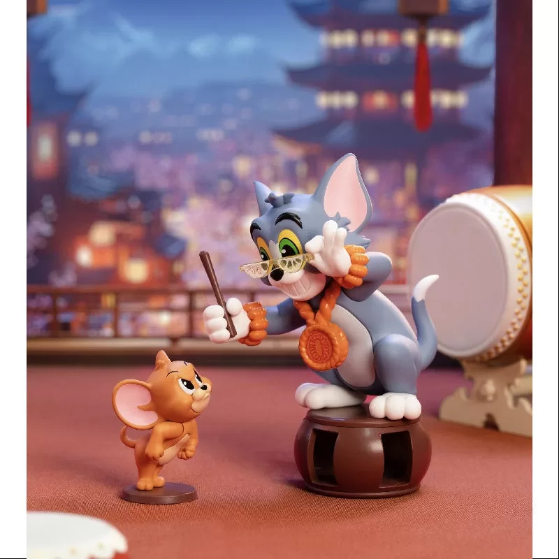 Serie Brújula Prohibida de Tom y Jerry de Pop Mart Estrella de Tambor Chino