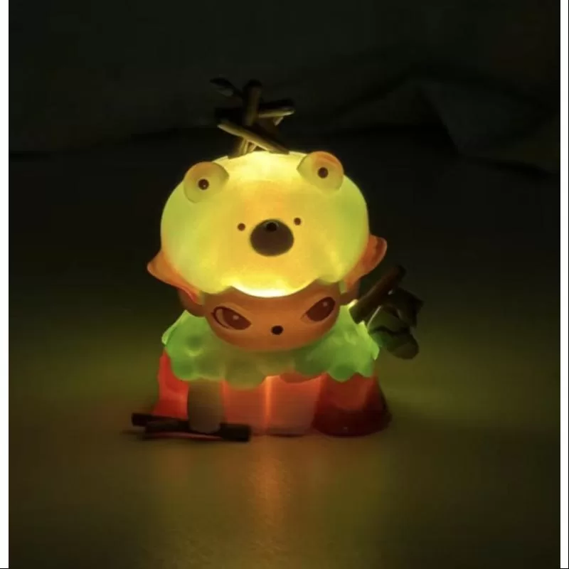 Serie Cartas del Muñeco de Nieve de DIMOO FELIZ NAVIDAD