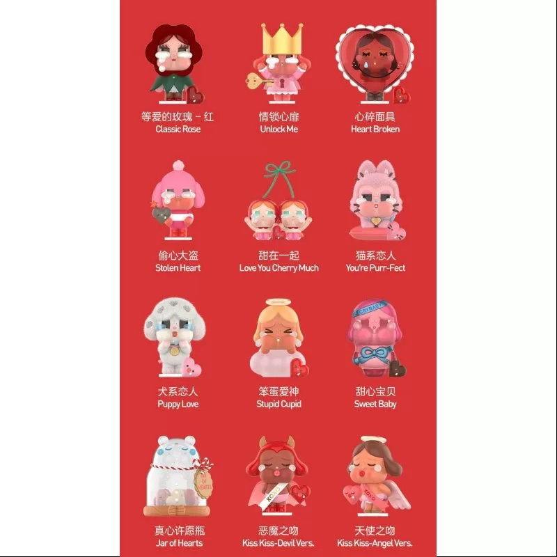 Serie Crybaby Crying For Love, set completo abierto