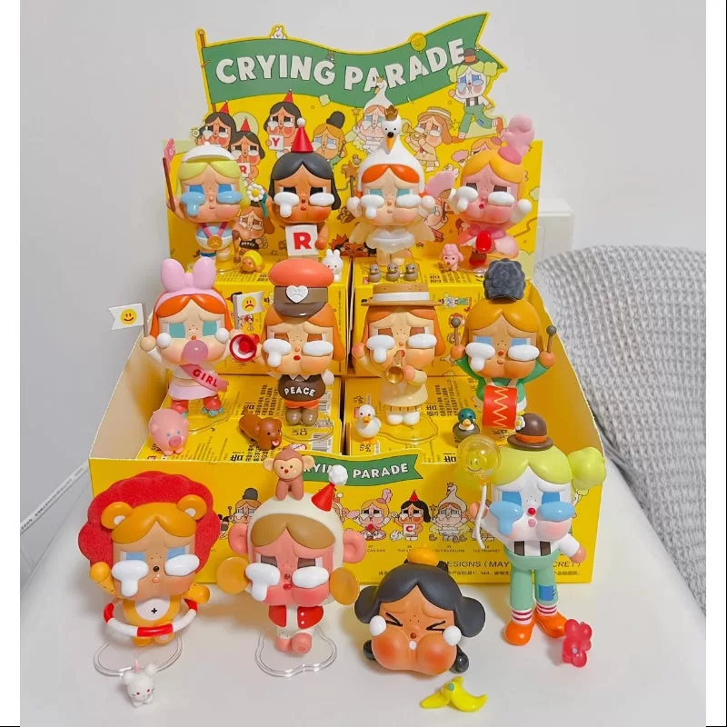 Serie Crybaby Crying Parade, set completo abierto