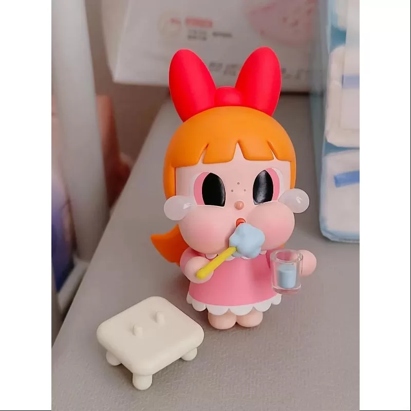 Serie Crybaby Las Chicas Superpoderosas Cepillando los Dientes Blossom