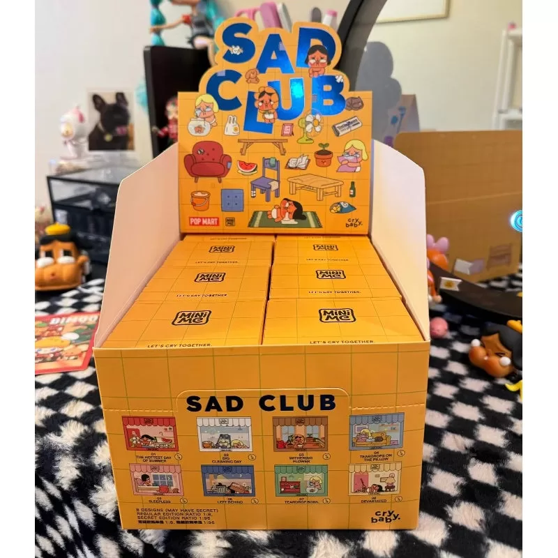 Serie Crybaby Sad Club, set completo abierto