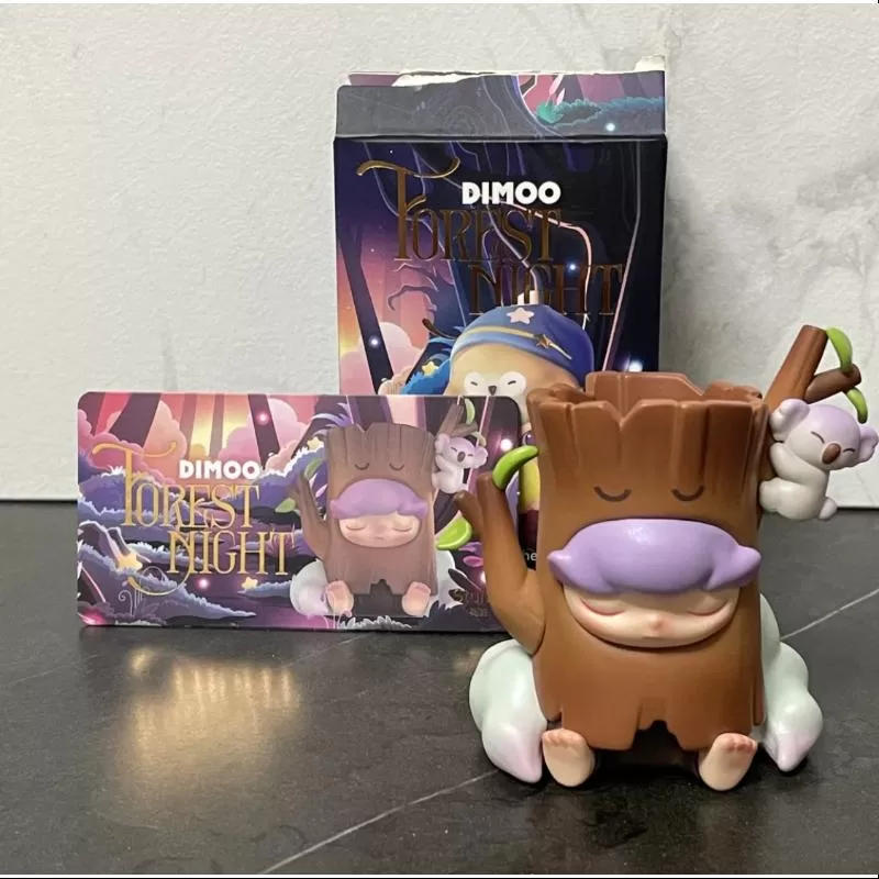 Serie DIMOO Forest Night, tocón secreto (1/144)