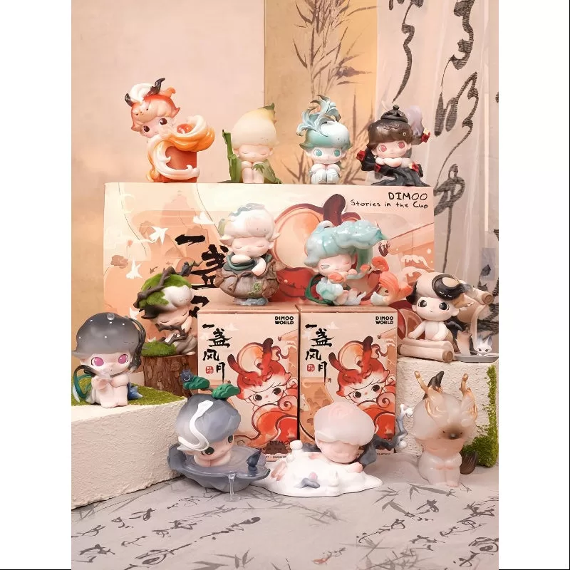 Serie DIMOO Historias en la Copa Conjunto Completo Abierto