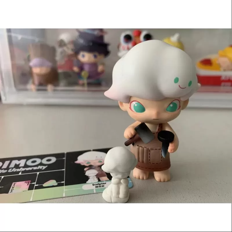 Serie DIMOO Life University, Escultor secreto (1/144)