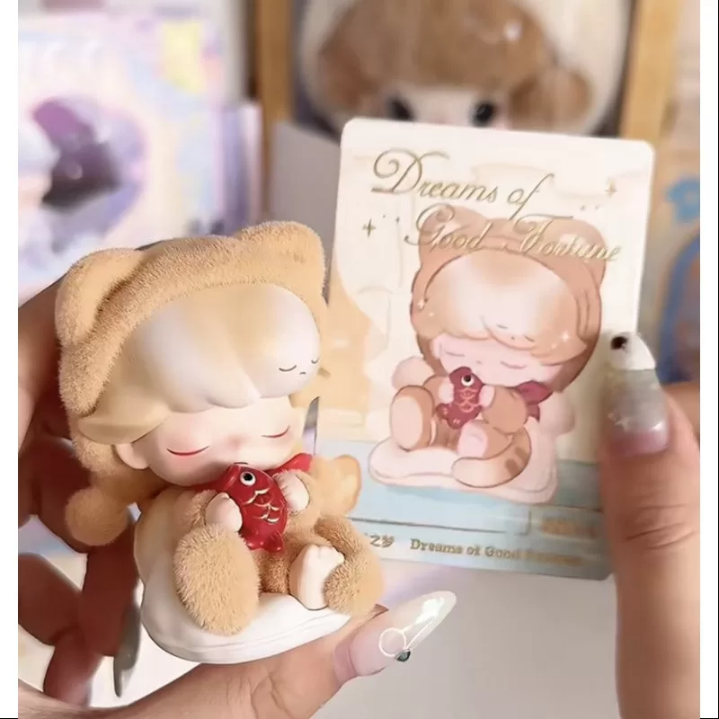 Serie DIMOO Maravillas del Tejido: Sueños Secretos de Buena Fortuna (1/144)