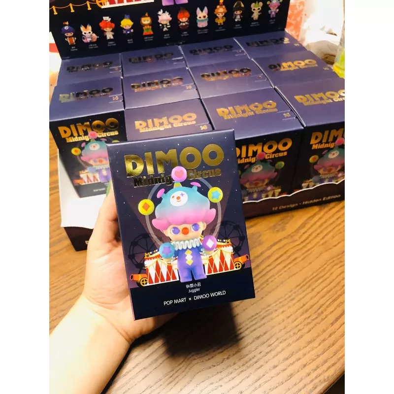 Serie DIMOO Midnight Circus, conjunto completo abierto