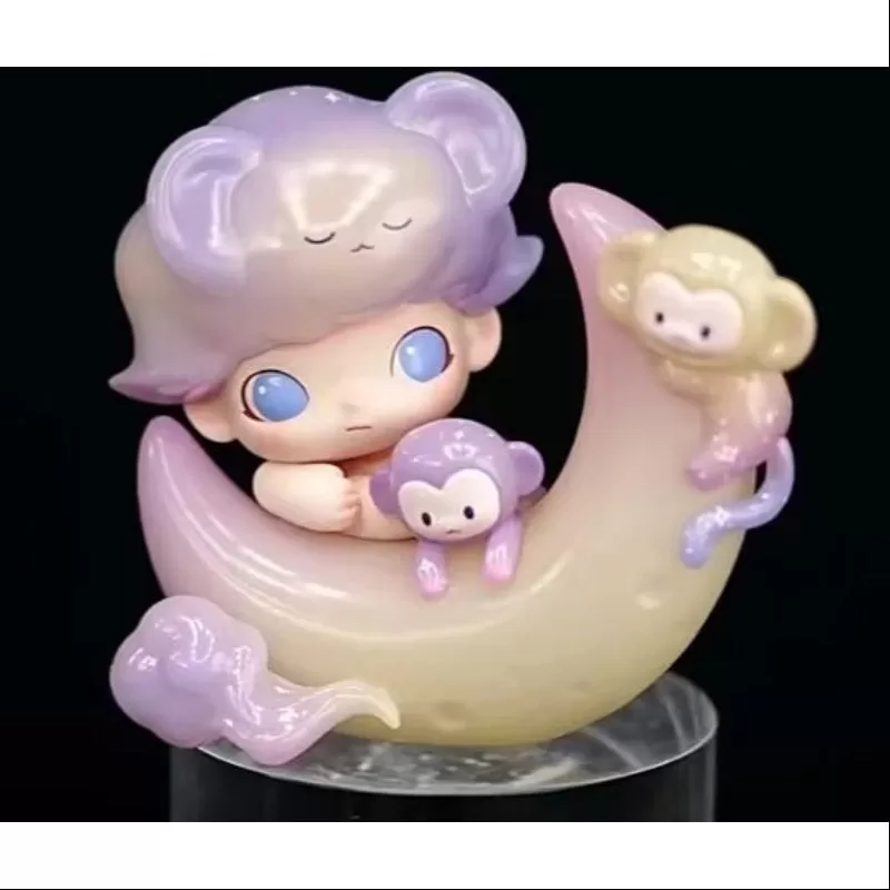 Serie DIMOO Reino Animal El Mono Secreto Atrapa la Luna