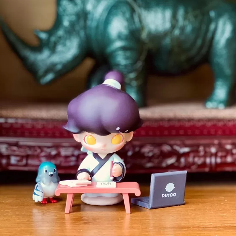 Serie DIMOO Time Roaming Paloma mensajera