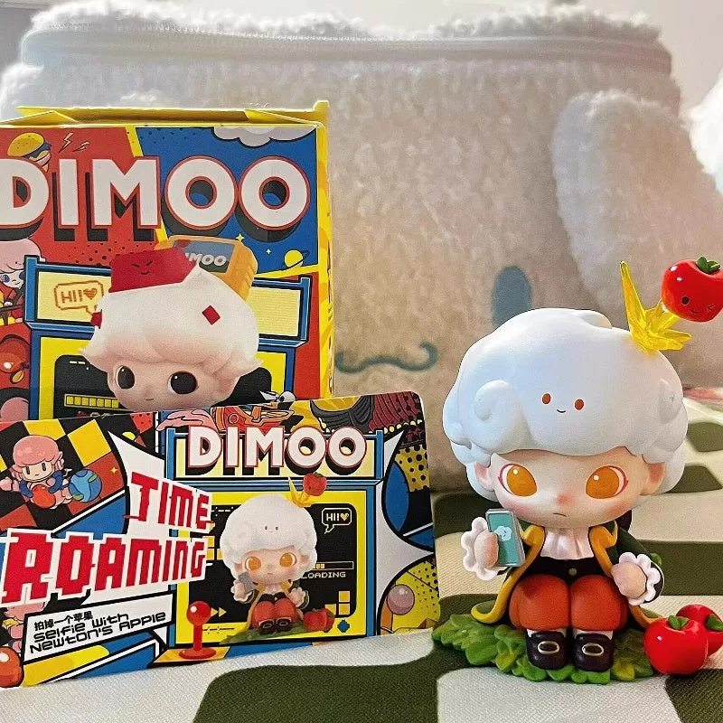 Serie DIMOO Time Roaming Selfie con la manzana de Newton