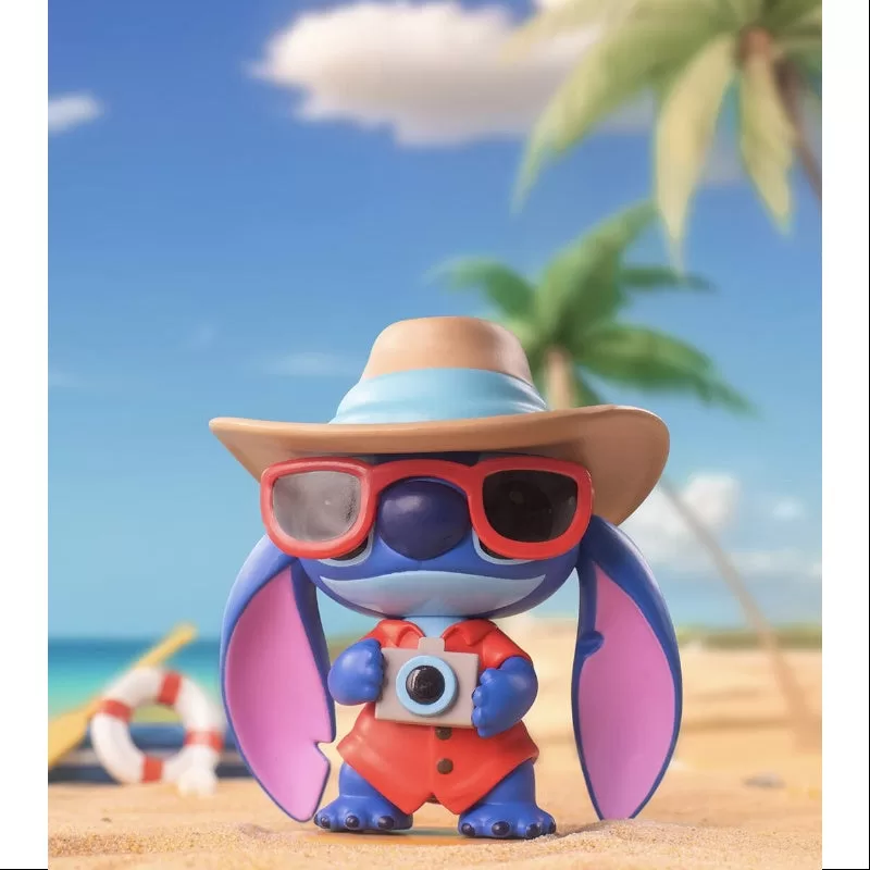 Serie Disney Stitch en una cita tomando fotos