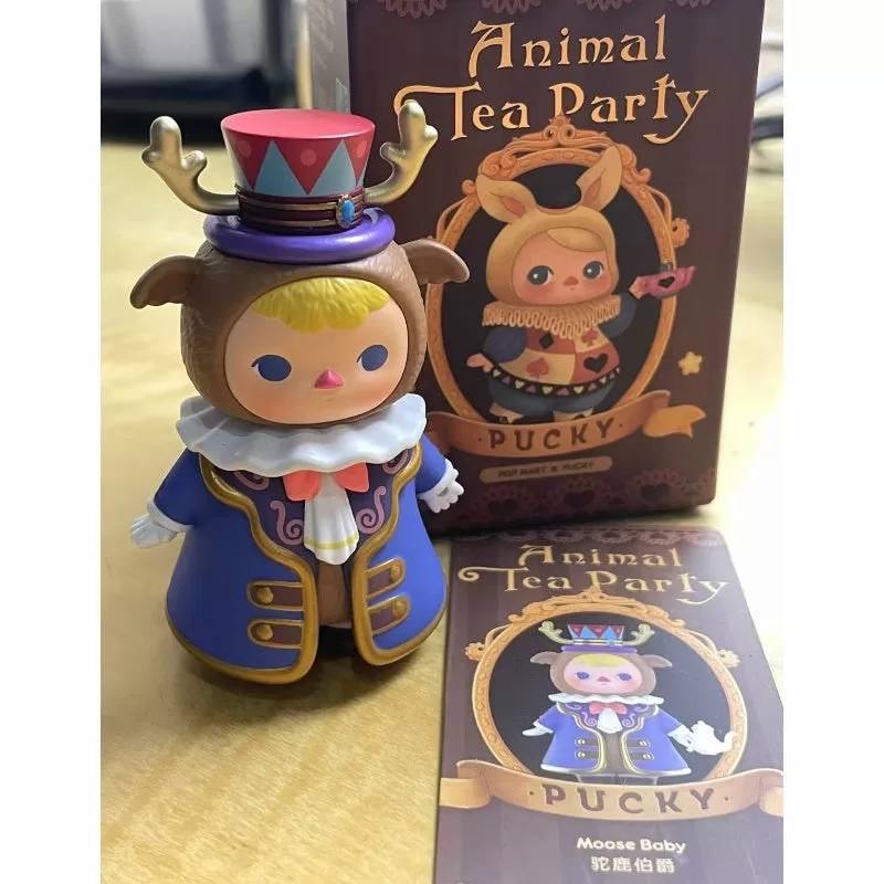 Serie Fiesta del Té Animal PUCKY Bebé Alce