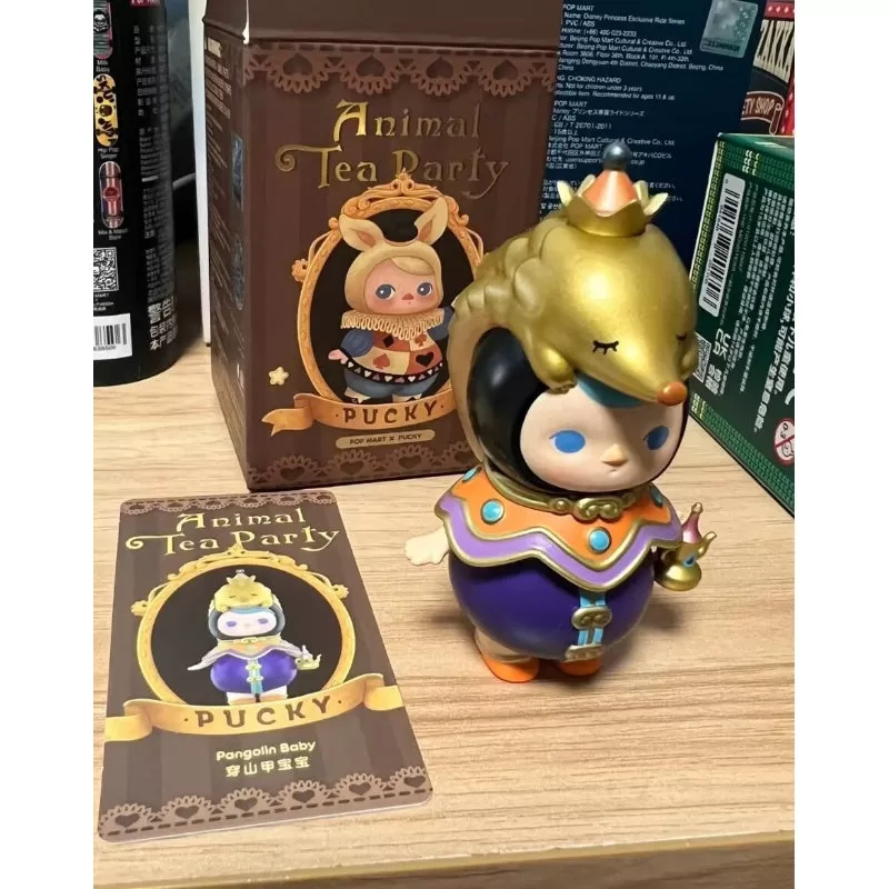 Serie Fiesta del Té Animal PUCKY Bebé Pangolín