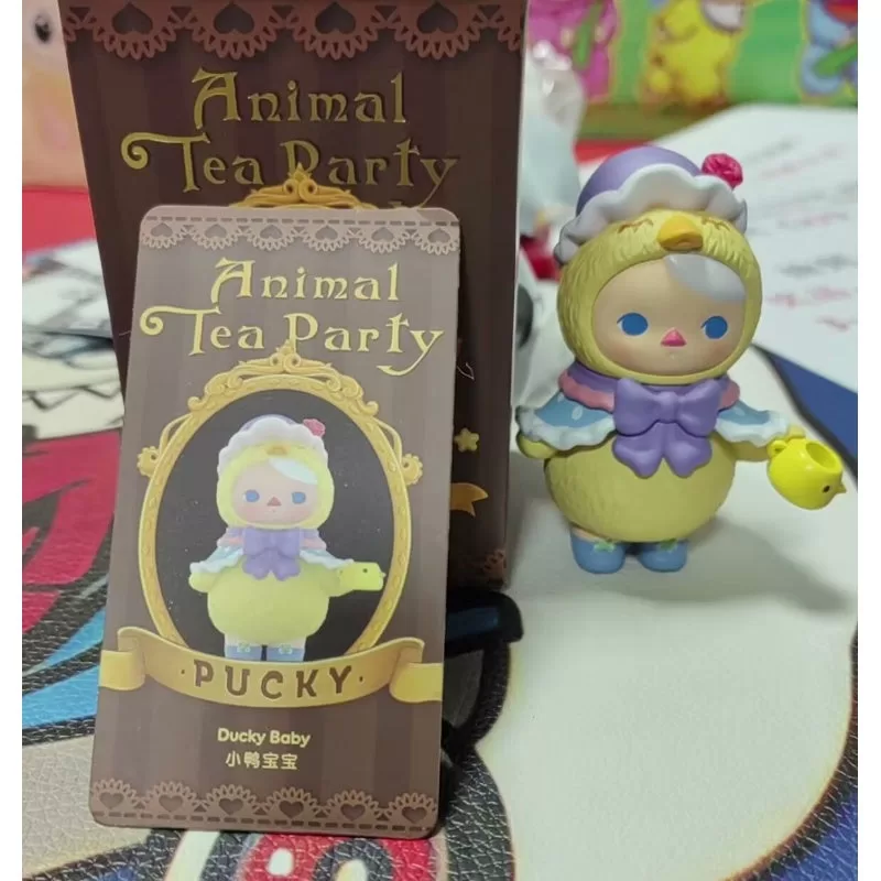 Serie Fiesta del Té Animal PUCKY Patito Bebé