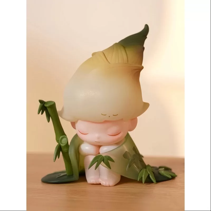 Serie Historias en la Taza de DIMOO Pintura con Bambú y Tinta